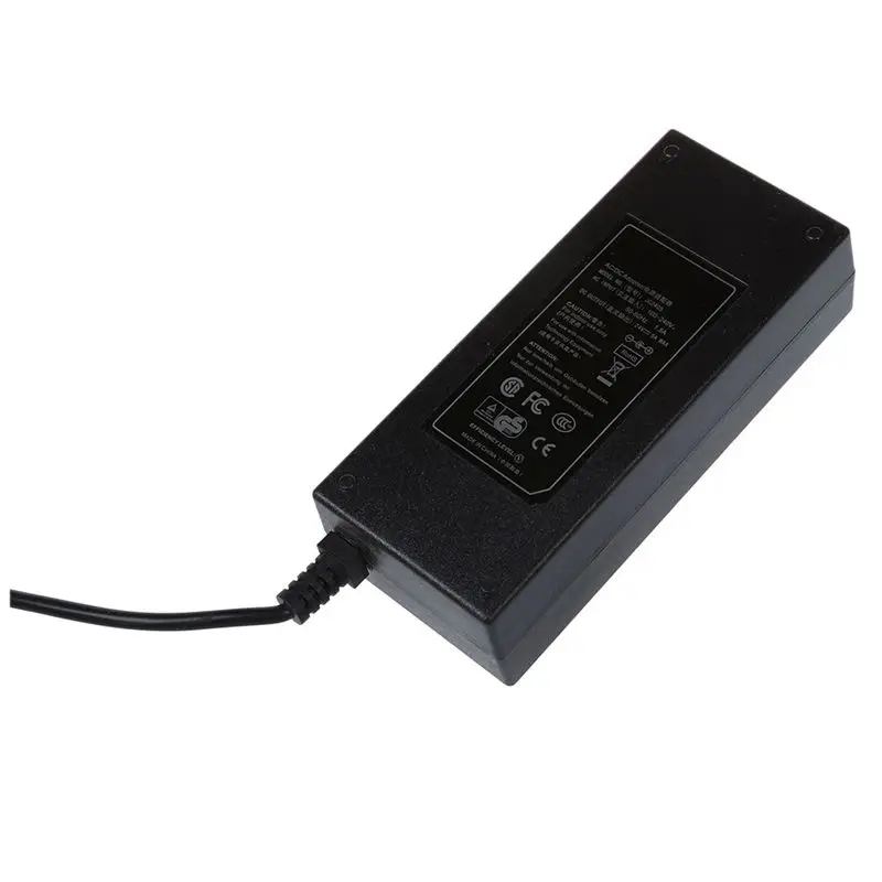24V 5A 120W AC/DC адаптер питания для светодиодной ленты