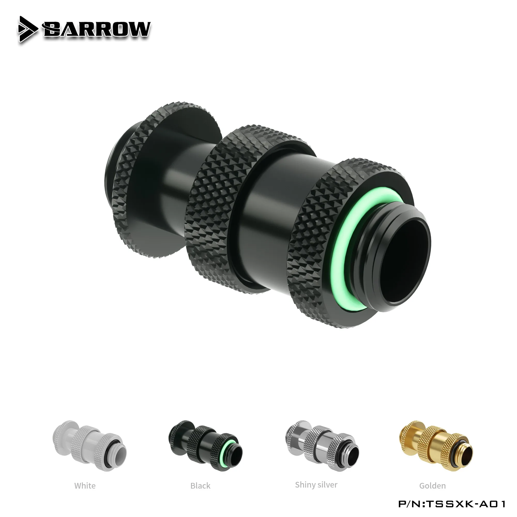 

Barrow 22-31MM water-cooled male-to-male rotary extension connector extender modification TSSXK-A01