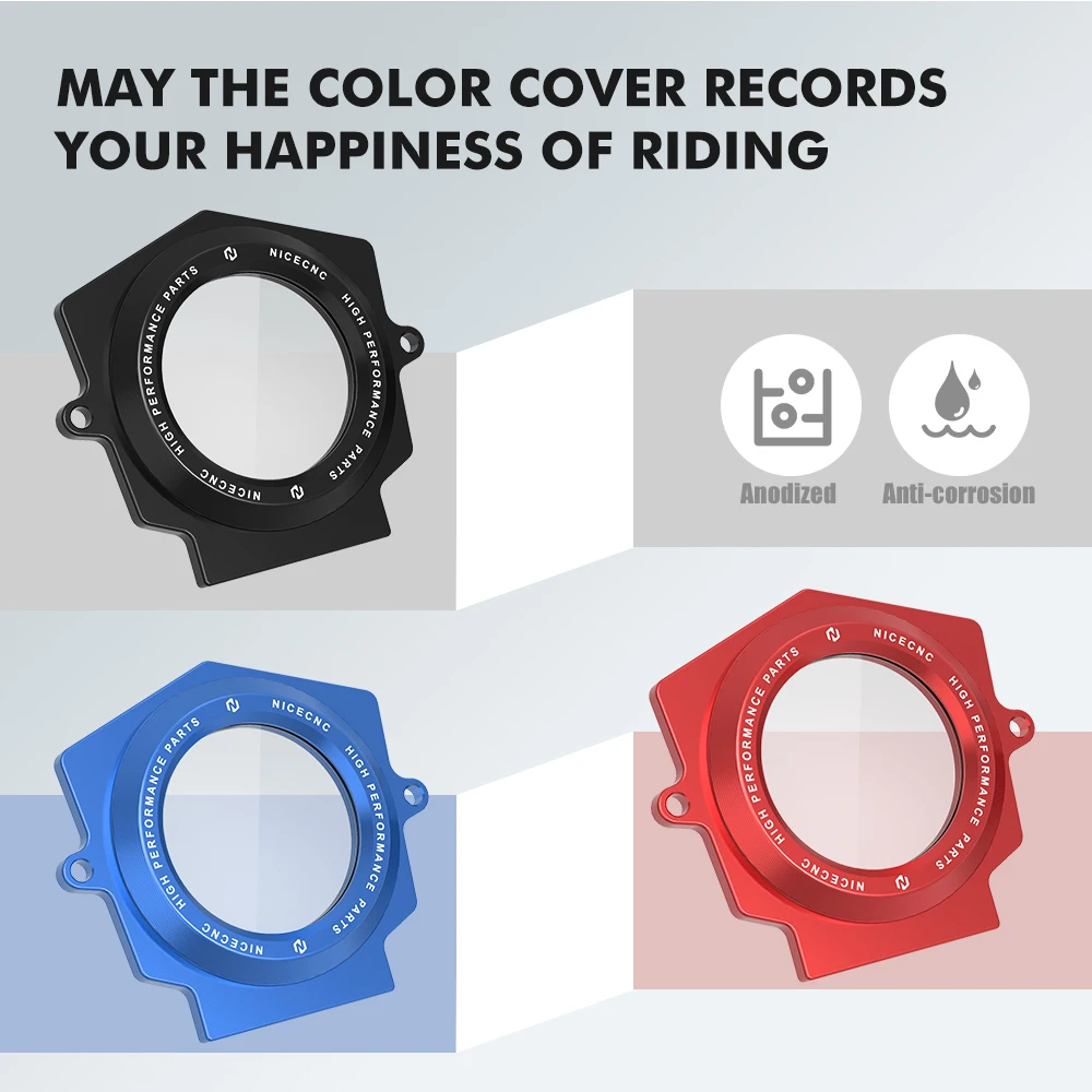Aluminum Cam Cover For Yamaha Raptor 700R 700 2006-1S3-11185-00-00 1S3-11185-10-00 ATV Accessories NICECNC For Raptor 700 atv accessories