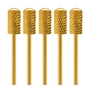 MAOHANG 10PCS/LOT 3/32" Gold Carbide Nail Drill Bit Milling Cutter For Electric Manicure Pedicure Machine Device Tool Remove Gel 1