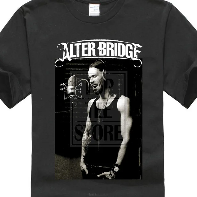 New Popular Alter Bridge Myles Kennedy Rock Black Men S T Shirt Size S 4xl T Shirts Aliexpress