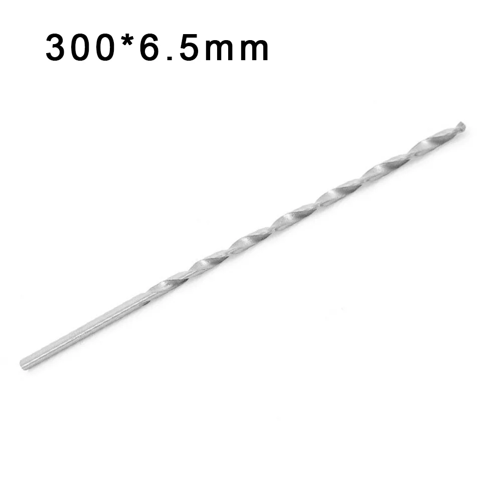 HSS Extra Long Drill Bit Length 160-300mm Dia 2.5-6.5mm Hole Saw Straight Shank Auger Twist. Drill Bit For Wood Metal Drilling