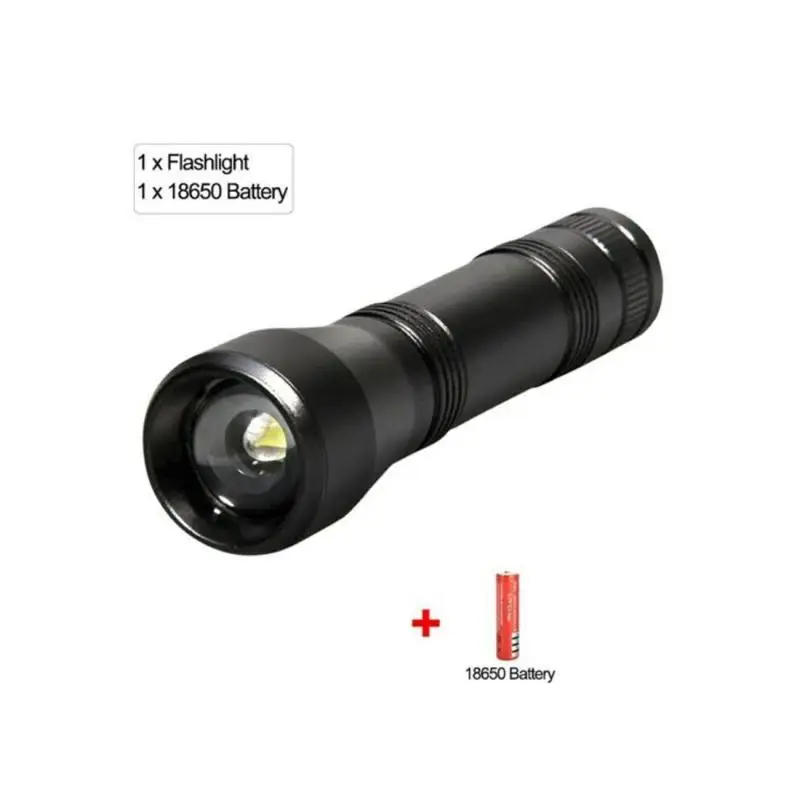 Included Battery Dreamestone 6000лм Светодиодный УФ-светильник, УФ-светильник фонарь, 5 режимов, масштабируемый фонарь, 18650 батарея, уличный кемпинговый светодиодный светильник-вспышка - Испускаемый цвет: Included Battery