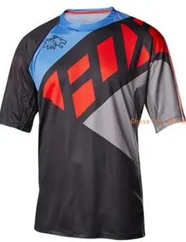 

2020 New Cycling Jersey Maillot Fox Mtb Downhill Shirt Short Sleeve Outdoor Ciclismo Quick Dry Clothes For Men Bike Clothing