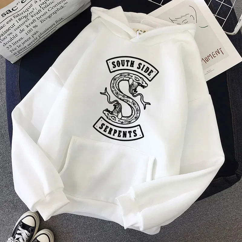 

Riverdale Winter Women Hoodie Riverdale Sweatshirt Oversized South Side Serpents Hoodies Jughead Fashion Vintage Harajuku Tops
