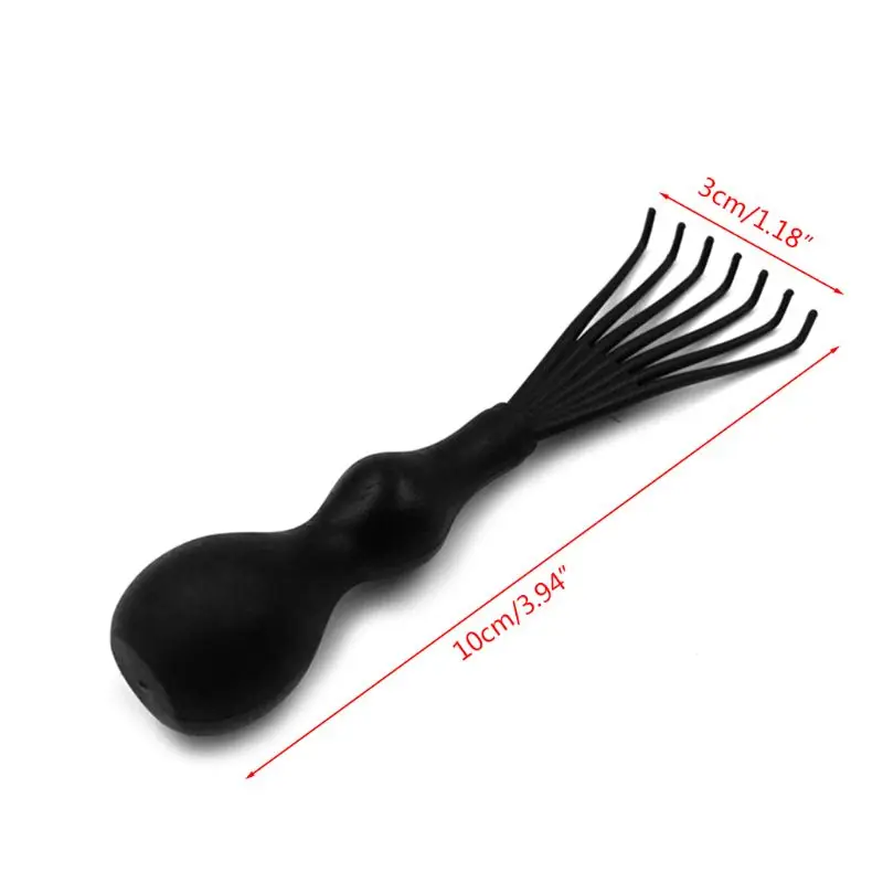 Домашний пластиковый щетка для волос Очиститель расчески для чистки встроенные ручные инструменты 094E