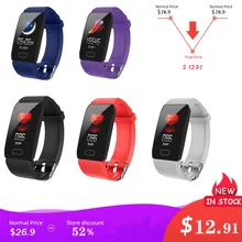 Спортивный фитнес-трекер M4 смарт-монитор сердечного ритма браслет калории водонепроницаемый IP67 смарт-браслет модные часы для iOS