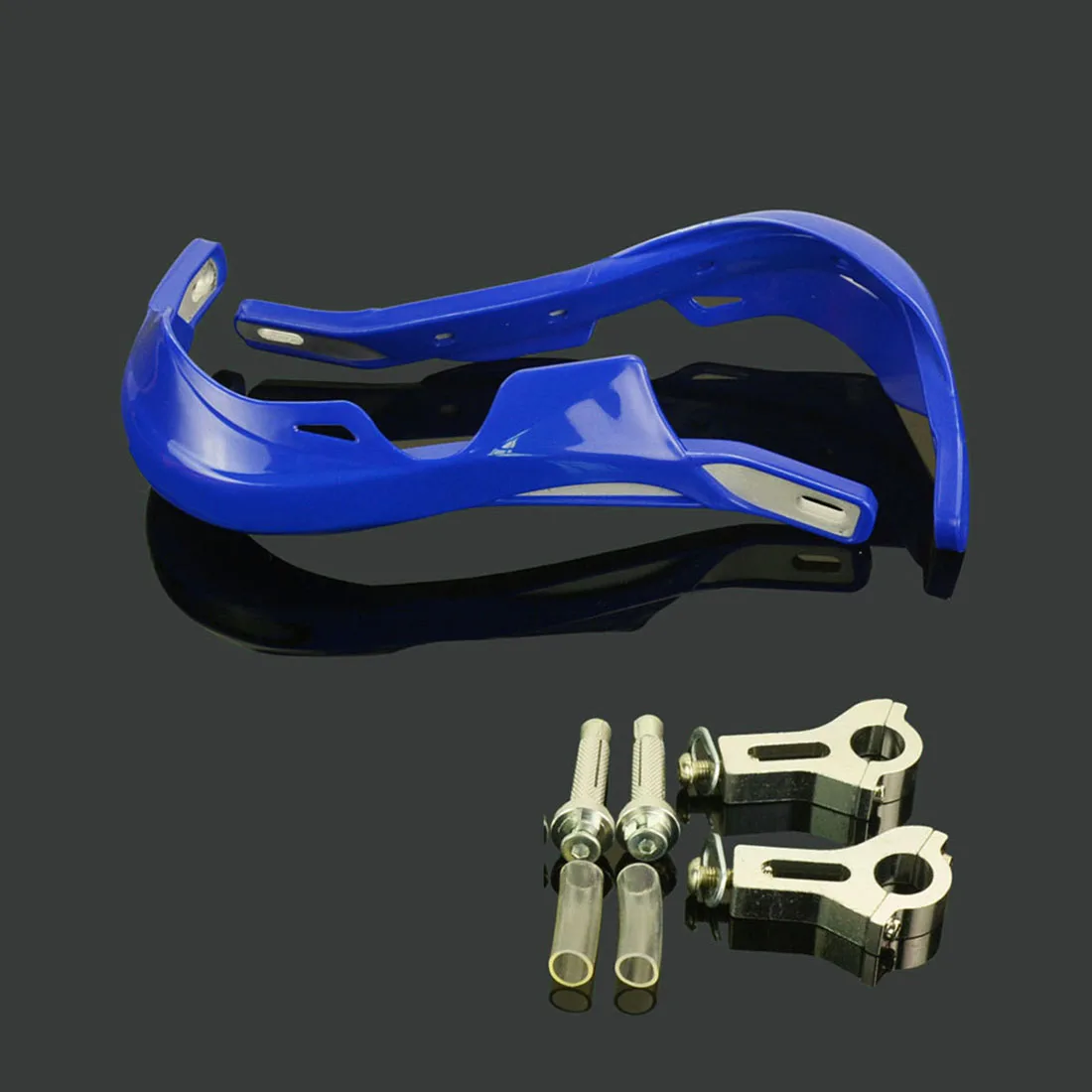 blue 22mm Мотоцикл Handguard алюминиевая ручка протектор Ветер щит Крушение протектор Универсальный 22 мм/28 мм - Цвет: blue 22mm