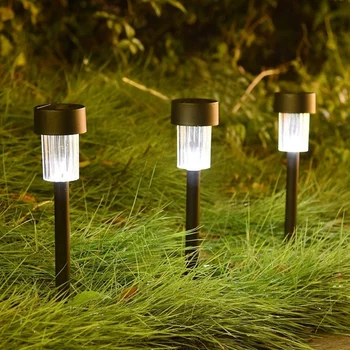 

Promotion! 12Pcs Solar Lights Outdoor LED Solar Powered Garden Ground Light Waterproof Wireless Lawn Lamp Path Yard White Light