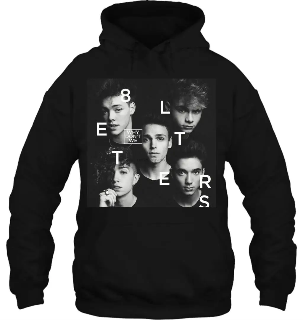 Мужская толстовка с капюшоном Why Dont We Tour черный цвет S 3XL Лучшая распродажа женская уличная одежда