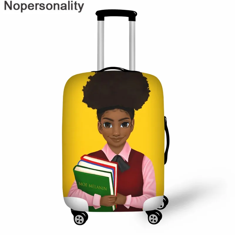 Аксессуары для путешествий для девочек, защитный чехол для чемодана для африканских девушек, чехол для чемодана для женщин, чехол для чемодана для африканских женщин - Цвет: Z5100