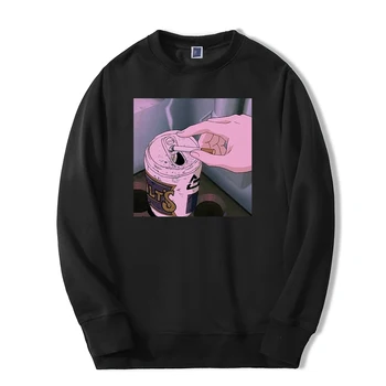 

Autumn Winter New Arrival Sweatshirts Men Fashion Harajuku Anime Hoodie Hip Hop Casual O-Neck bodywarmer pullover men Streetwear