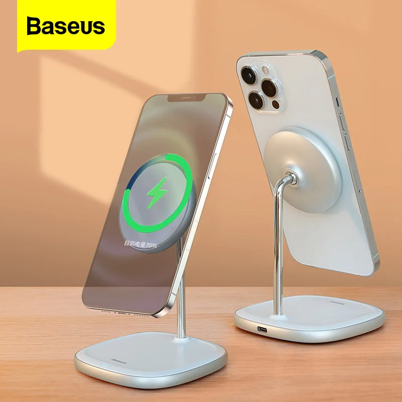 Купить Baseus магнитное Беспроводное зарядное устройство для iPhone 13 Pro Max 2 в 1 Настольный | Беспроводные зарядные устройства (1005003371456749)