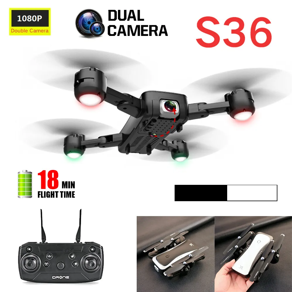 Дрон fimi x8 se Дрон gpsS36 2,4G wifi FPV 5MP 1080PHD двойная камера Складная оптическая F-low RC Квадрокоптер Дрон 4k dji spark