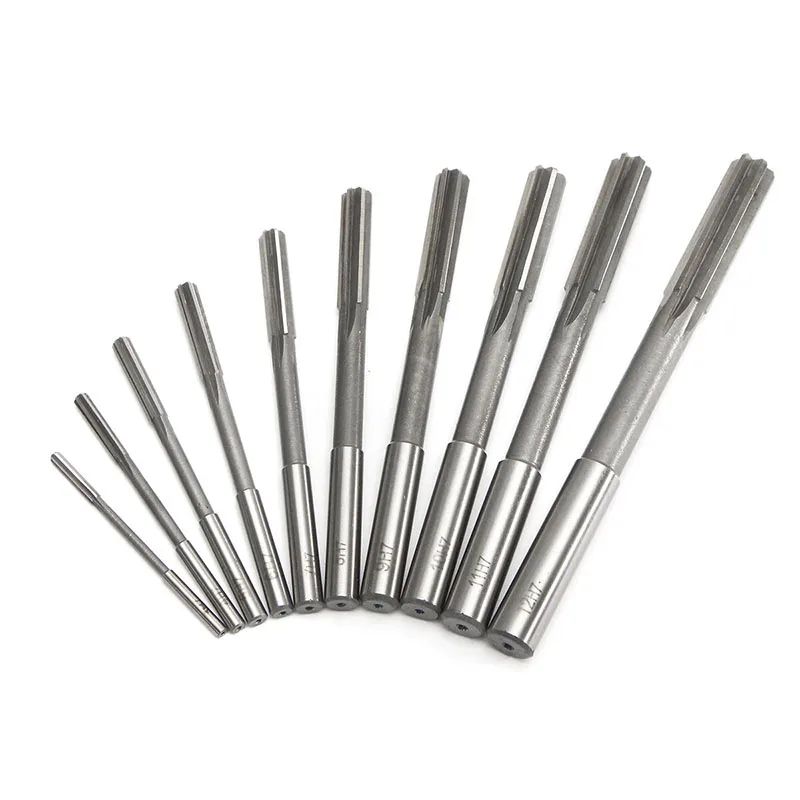3-12mm HSS Machine Reamer Set H7 Straight Shank Milling Chucking Reamer 2