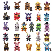 

Plus Toy New Five Nights 18Cm 25Cm Fnaf Nightmare Freddy Bear Foxy Springtrap Bonnie Plush Toys Soft Stuffed Animal Dolls