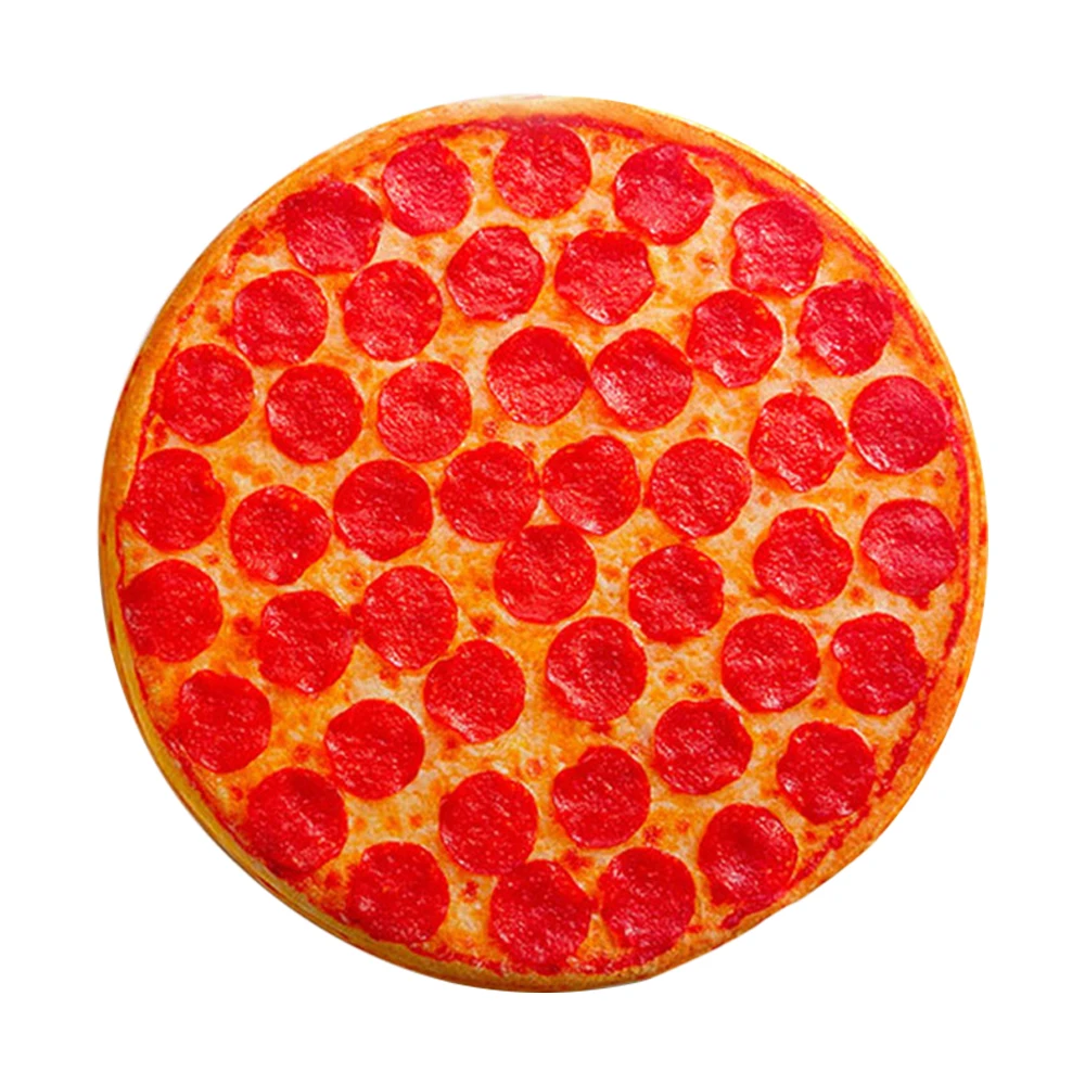 

Creative Simulation Tricky 3D Pillow Plush Pillow Flapjack Funny Pepperoni Pizza Junk Food Hipster Print Cool Pizza Butt Pillow