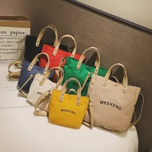 Детские сумки в Корейском стиле; Новинка года; стильная модная сумка через плечо с буквенным принтом; модная повседневная универсальная парусиновая сумка; qin zi bao