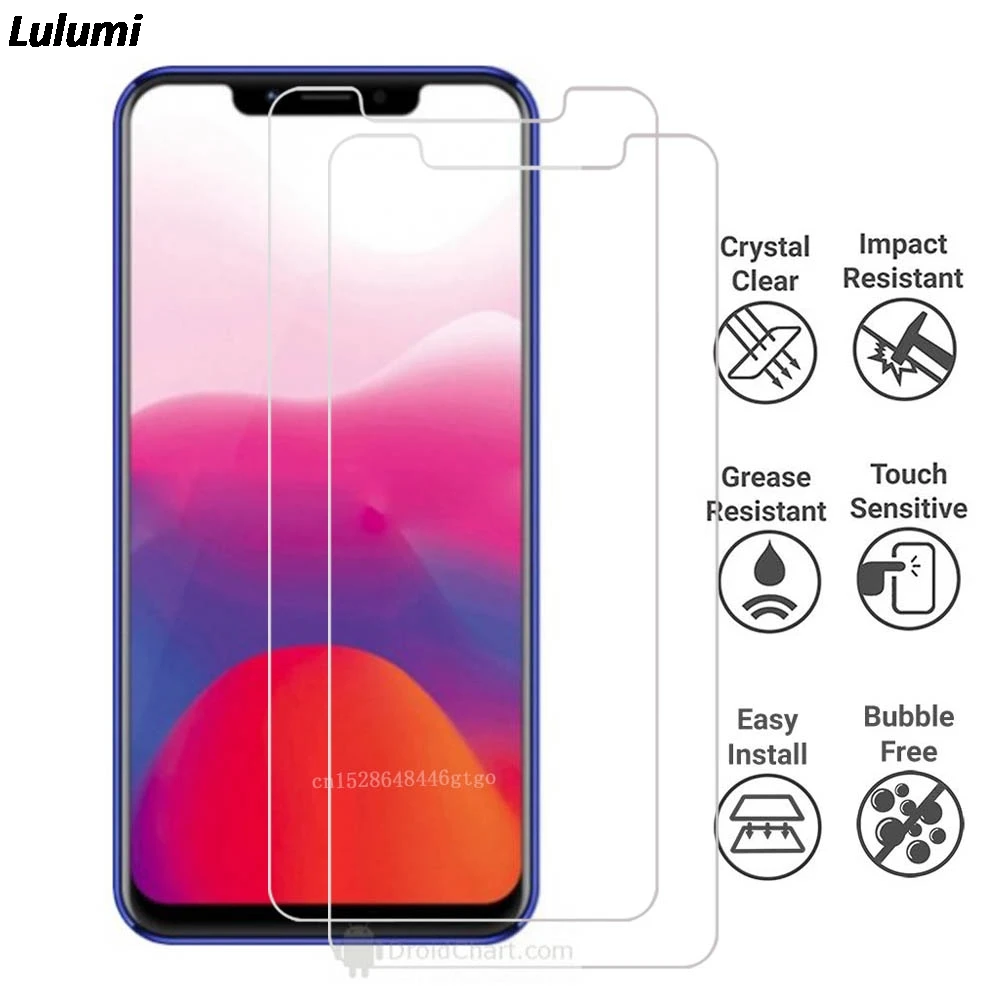 2.5D ультратонкое закаленное стекло для XGODY N Mate 20 X27 p30 S10 XR P20 S9 D27 флуоресцентный