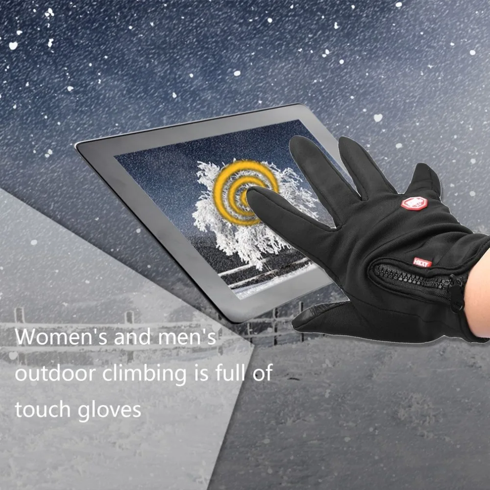 Мужские Женские перчатки для сенсорного экрана, для альпинизма, велоспорта, спорта, полный палец, для вождения, зимние теплые варежки для мобильного телефона, для девушек, Fema
