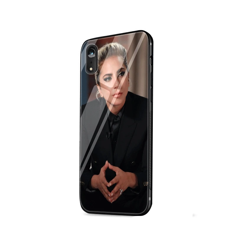 G7 Чехол для мобильного телефона, стекло для iPhone 5 5S SE 6 6s 7 8 Plus X XS Max XR, защита корпуса Леди Гага - Цвет: G7