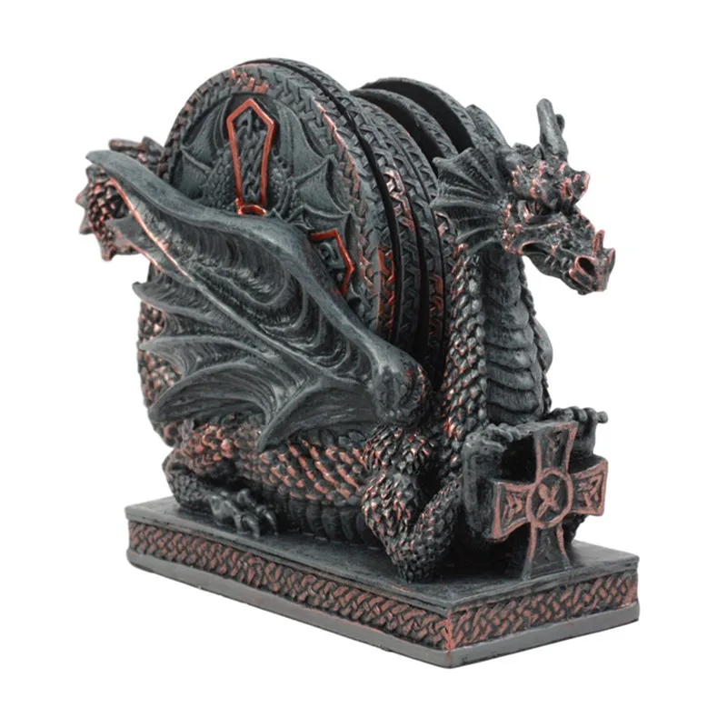 

Game of Thrones Dragon Cup Mat Resin Mug Mats