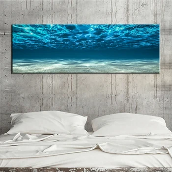 

Undersea scenery large 5D DIY Diamond Painting Full Square Drill 3D Embroidery blue ocean Mosaic Needlework Home Decor AA1585