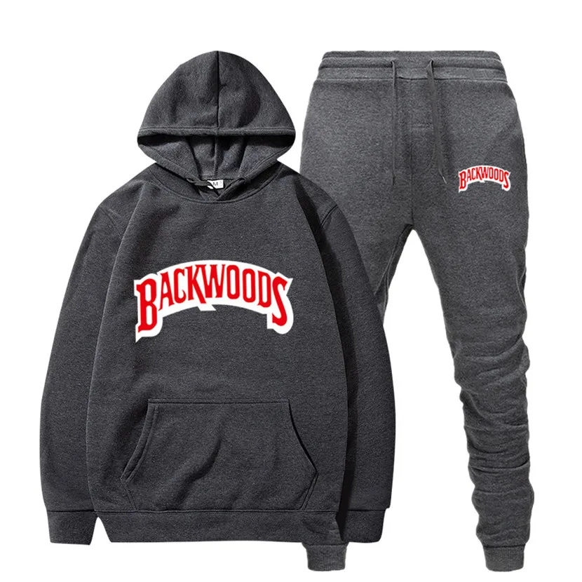 Уличная одежда BACKWOODS с капюшоном комплект спортивный костюм мужские