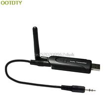 USB 3,5 мм беспроводной Bluetooth 4,0 A2DP стерео аудио передатчик для ноутбука ПК ТВ
