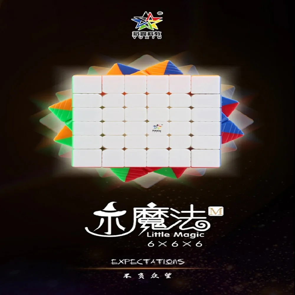 Yuxin Little Magnetic 6x6x6 cube 6x6 Magic Cube Speed magico cubo magic puzzle | Игрушки и хобби