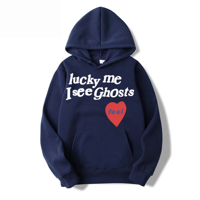 Lucky Me I See Ghosts Pullovers Spring Autumn Hoodie 1