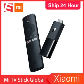 

Xiaomi Mi TV Stick 2K HDR HDMI Quad-core 1080P Dolby DTS HD Decoding 1GB RAM 8GB ROM Google Assistant Netflix Android TV 9.0