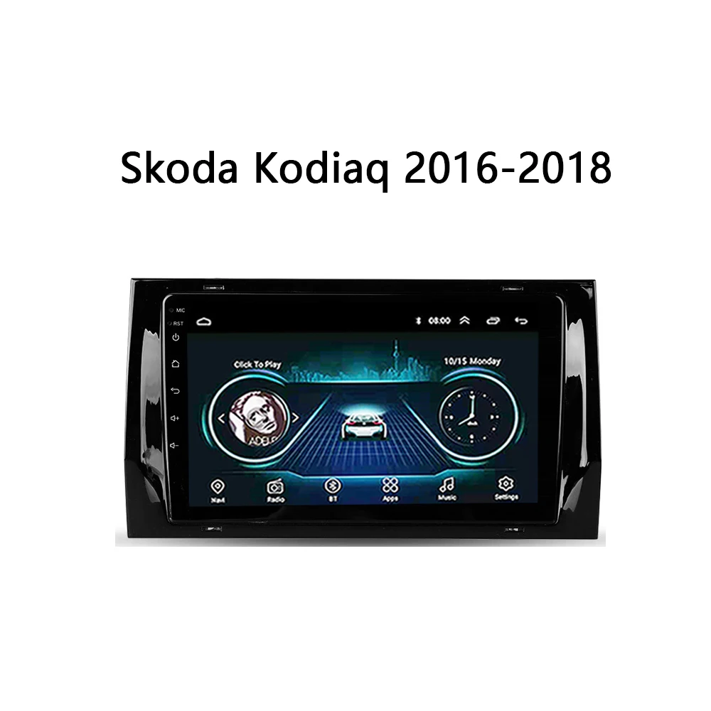 Best For Skoda Kodiaq 2016-2018 android 8.1 car radio GPS Stereo player MP5 Ultra-thin Universal system 0