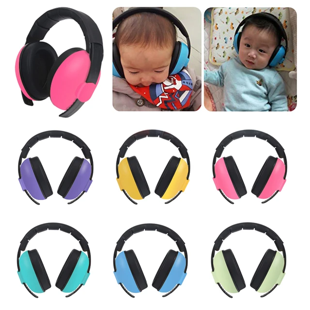 Auriculares de reducción de ruido para bebé, orejeras para niños