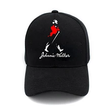 Джонни Уокер Мода «унисекс»; Симпатичные Бейсбол шапка с принтом изготовленным на заказ логосом Для мужчин Для женщин Регулируемый