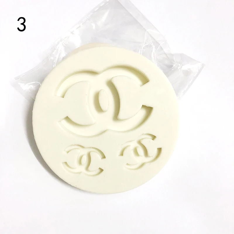 3Letter X Shaped Cake Silicone Molds DIY Chocolate Candy Mould Tools Fondant 3D Brand Logo Mousse Moulds Cake Decoration Tools10