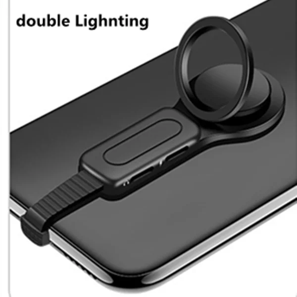 2in1 Dual Lighnting 3.5 Jack Earphone Lighnting to 3.5mm AUX Headset Charger OTG Adapter For iPhone X Audio cable