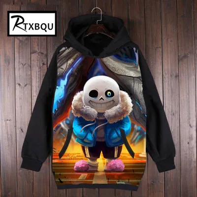Новые толстовки Undertale дизайн Sans шаблон 3D печать модные мужские и женские толстовки кофты Топы