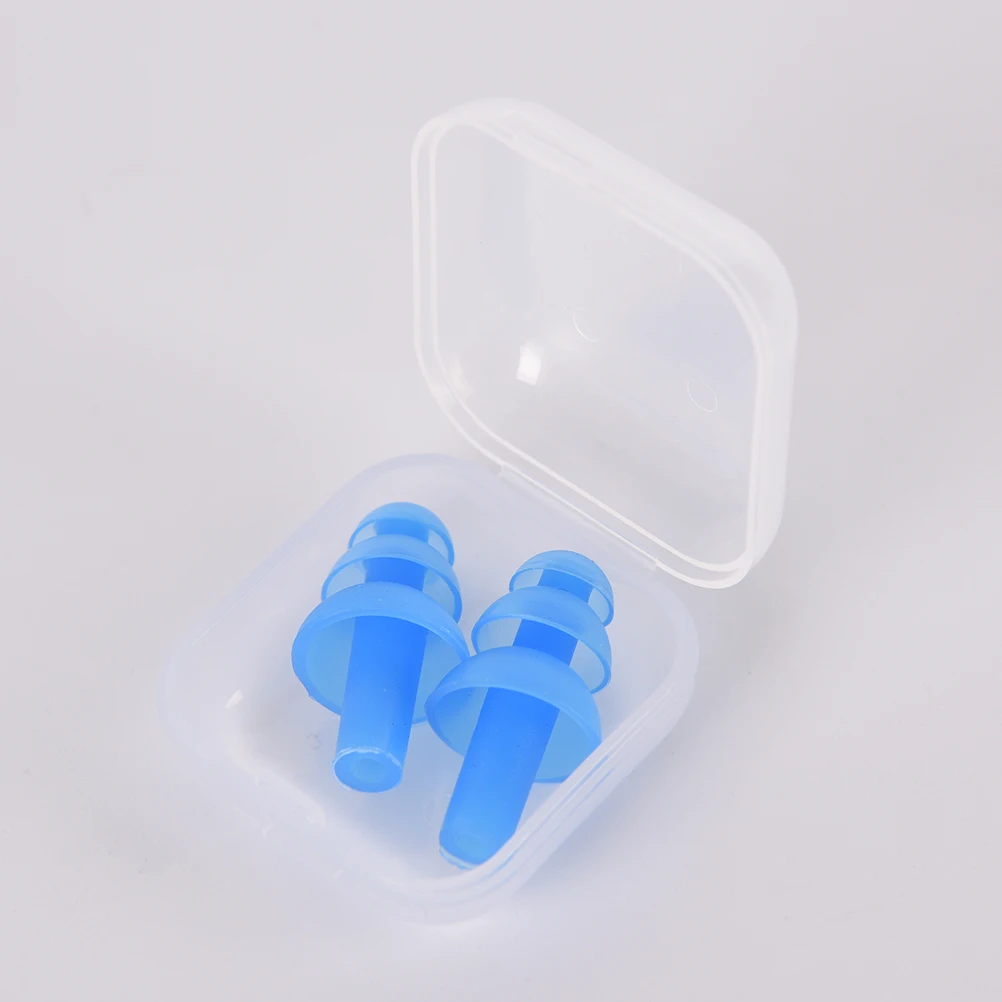 1 пара водонепроницаемый плавательный ming силиконовые ушные затычки для плавания для взрослые Пловцы для детей дайвинг мягкий анти-шум ушной штекер для учебы сна