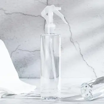 

250/500ml Clear Cleaning Hand Trigger Watering Spray Bottle Lotion Dispenser Hairdressing Spray Bottle Empty Refillable Bottle