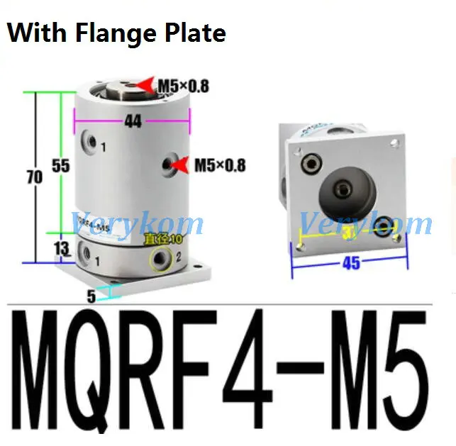 MQRF4-M5 Flange