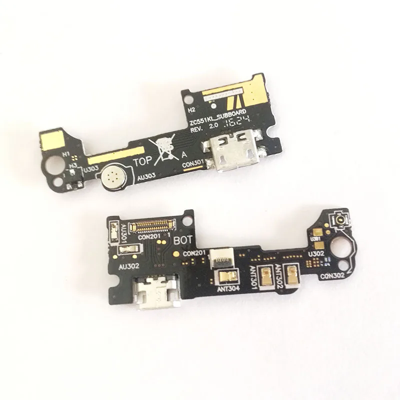 Штекер USB для зарядного устройства шлейф гибкий кабель Asus Zenfone 3 Laser 5 ZC551KL Z018D
