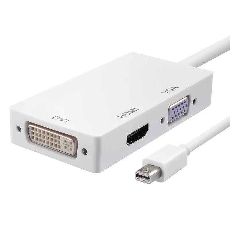 

Mini DP to DVI Laptop HDMI Computer VGA Converter Lightning Transform Interface Suitable for Apple