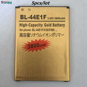

suqy 5pcs/lot Replacement Battery for LG V20 BL44E1F 3800mAh Phone Battery for LG V20 VS995 US996 LS997 H990DS H910 H918