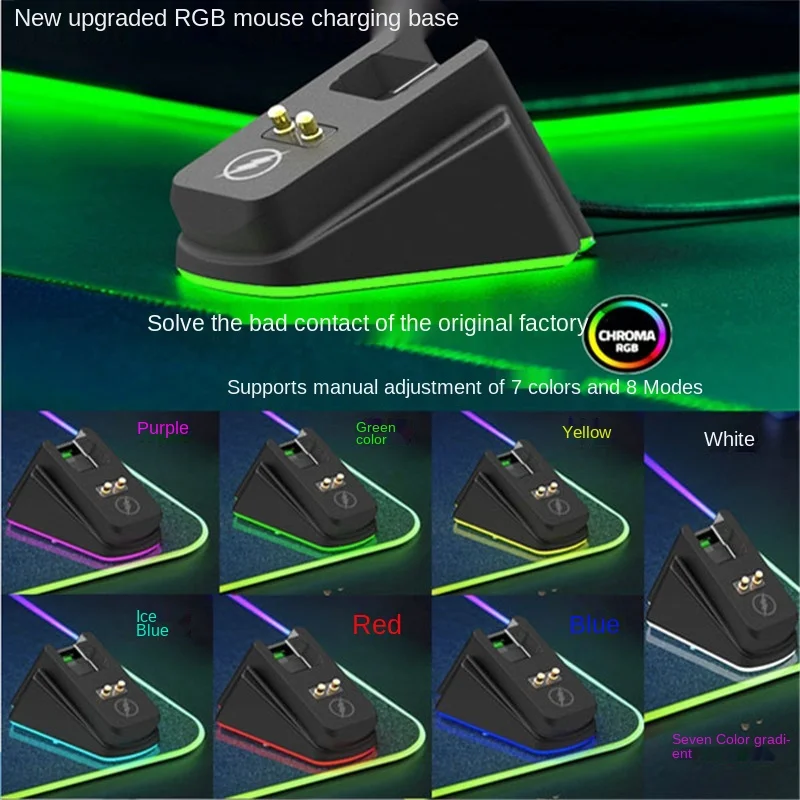 Logitech PRO Wireless Mouse Charging Dock Mouse Power Stander For G403 502 703 903 HERO G Pro X Superlight GPW Charging module