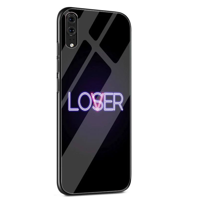TPU стеклянный чехол для телефона huawei mate Honor 8X9 10 7A 20 P30 P20 P10 Lite Pro P Smart Cover Movie It Loafers Club