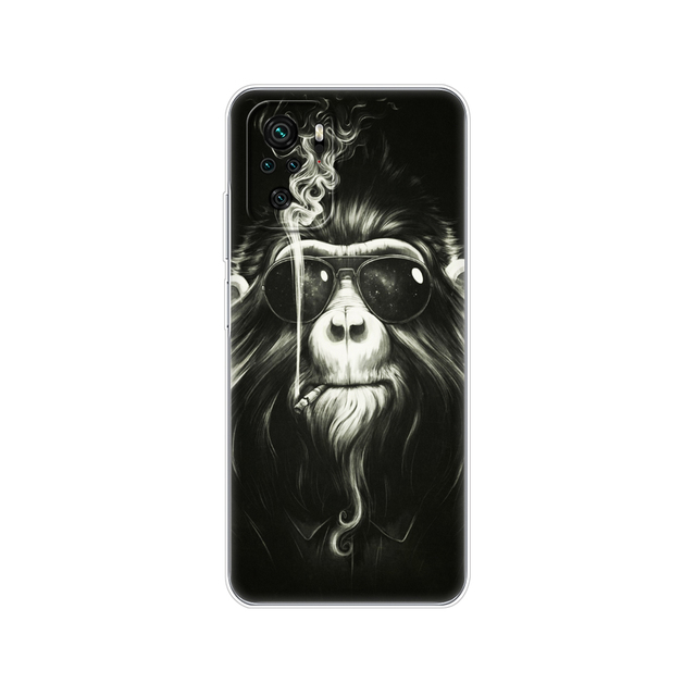 Xiaomi Redmi Note 10 10S Case 4G 5G Silicon Soft Tpu Back On Redmi Note 10 Pro Global Phone Cover Note10 S Bumper Etui Funda