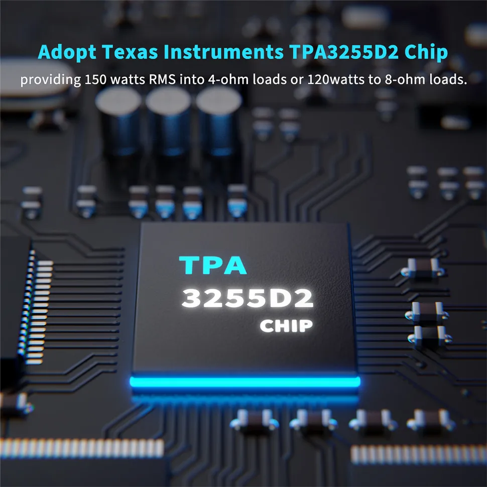 Fosi Audio M03 Power Subwoofer Amplifier 200 Watt Mono Audio Amp