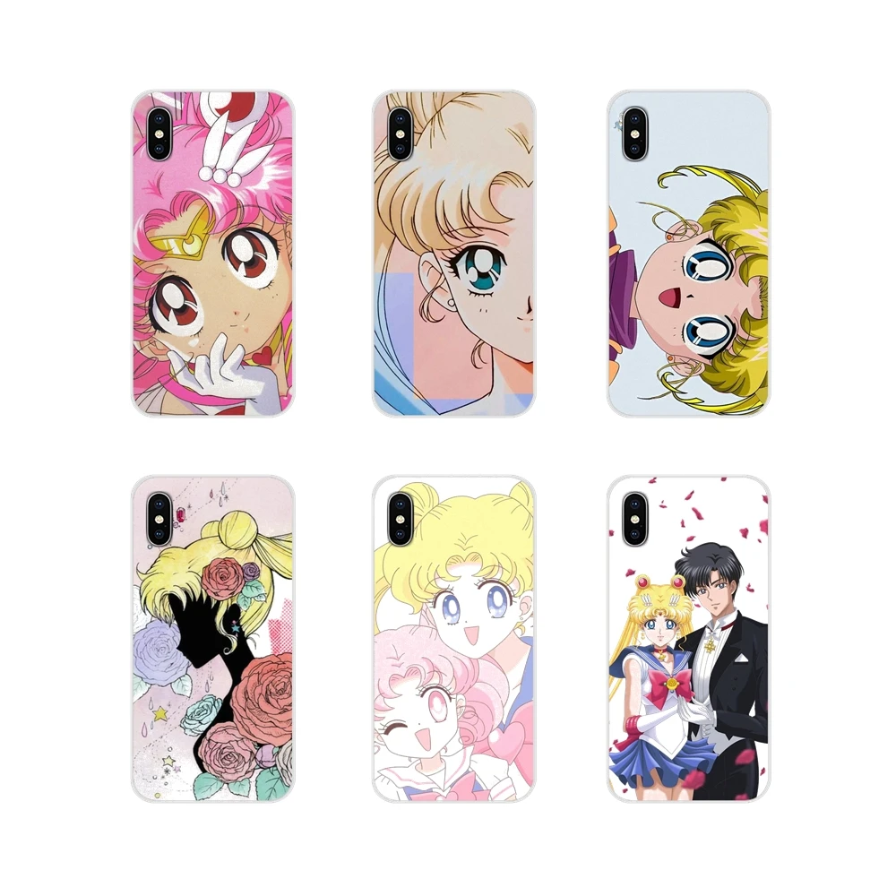 Sailor Moon Anime For Samsung Galaxy A3 A5 A7 A9 A8 Star A6 Plus 2018 2015 2016 2017 Accessories Phone Shell Covers | Мобильные