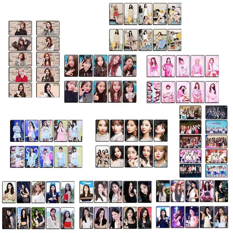 Новинка, 10 шт./компл., Kpop Twice Lomo, наклейка для фотостудии, летняя мода, липкая Фотокарта, 10 шт., плакат